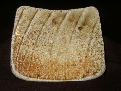 anagama fired pottery, yakishime