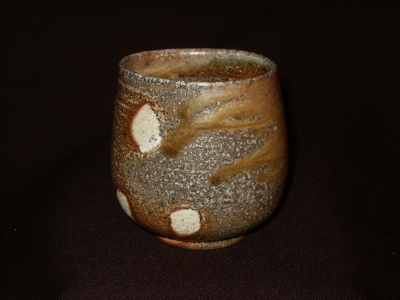 anagama fired pottery, yakishime