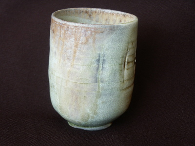 2nd anagama firing, yakishime pottery