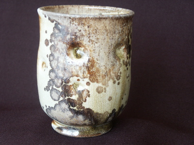 2nd anagama firing, yakishime pottery