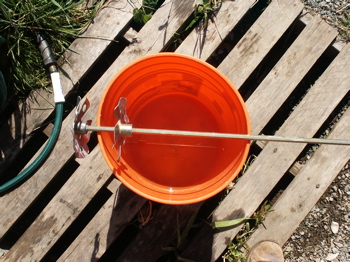 low budget clay mixer for making stoneware