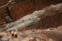floor sand melts on bricks, 3